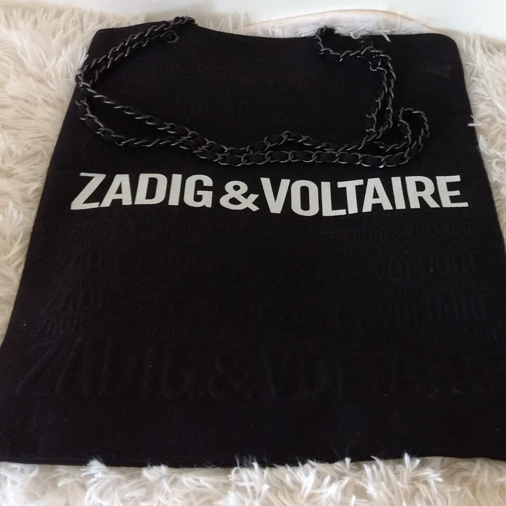 Zadig & Voltaire Tote with Chain Straps
